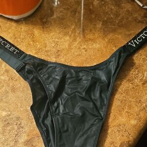 Victoria's Secret Black Thong
